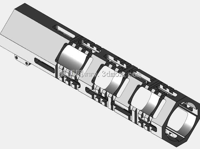 10 \“AR15自由浮动M-LOK/四轨