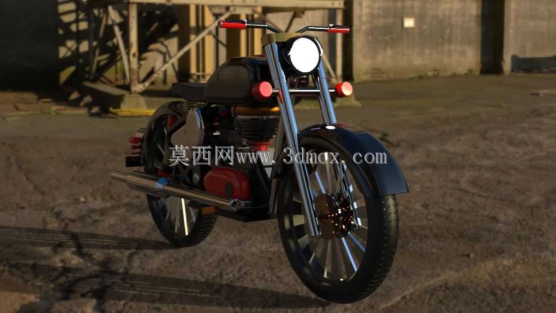 摩托车设计。