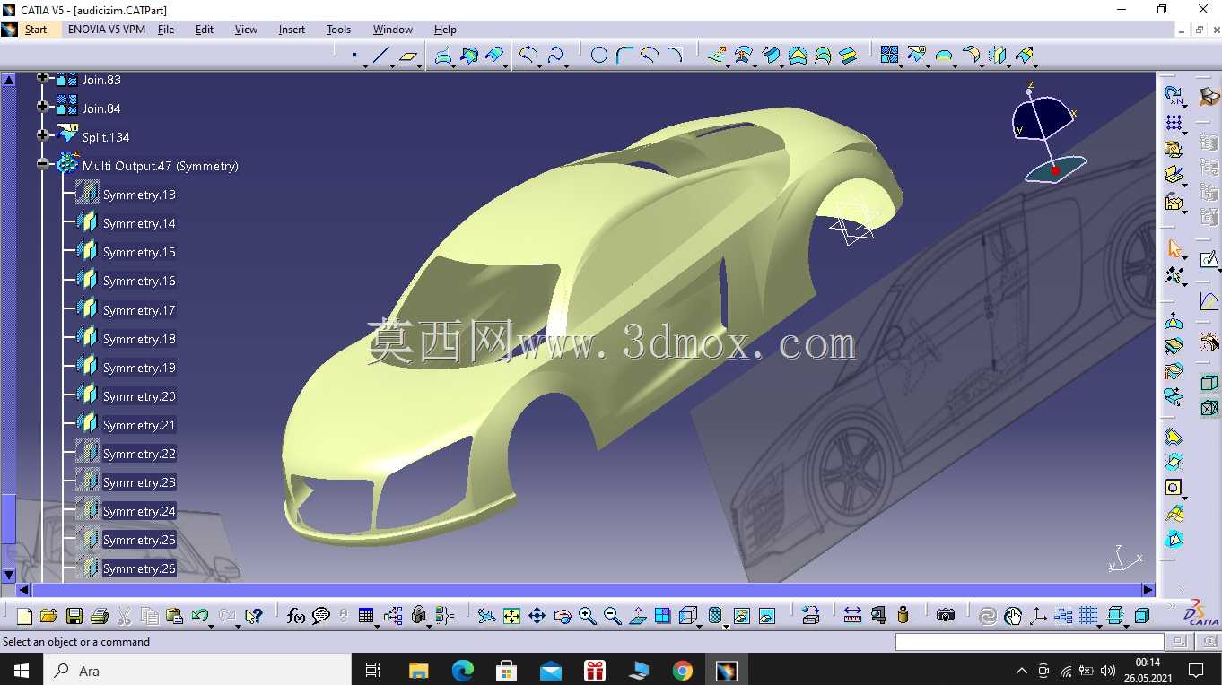 �µ�R8������ƣ�CATIA V5��