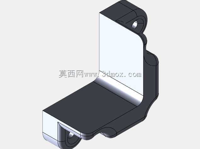 B固定部件(拐角+皮带固定)。可通过3D打印机打印(重新填充使用100%填充!)