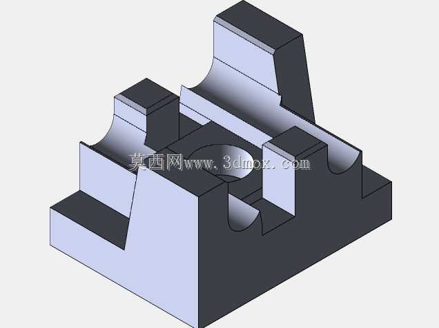 用于箭头座的复合弓固定立方体(3d打印)