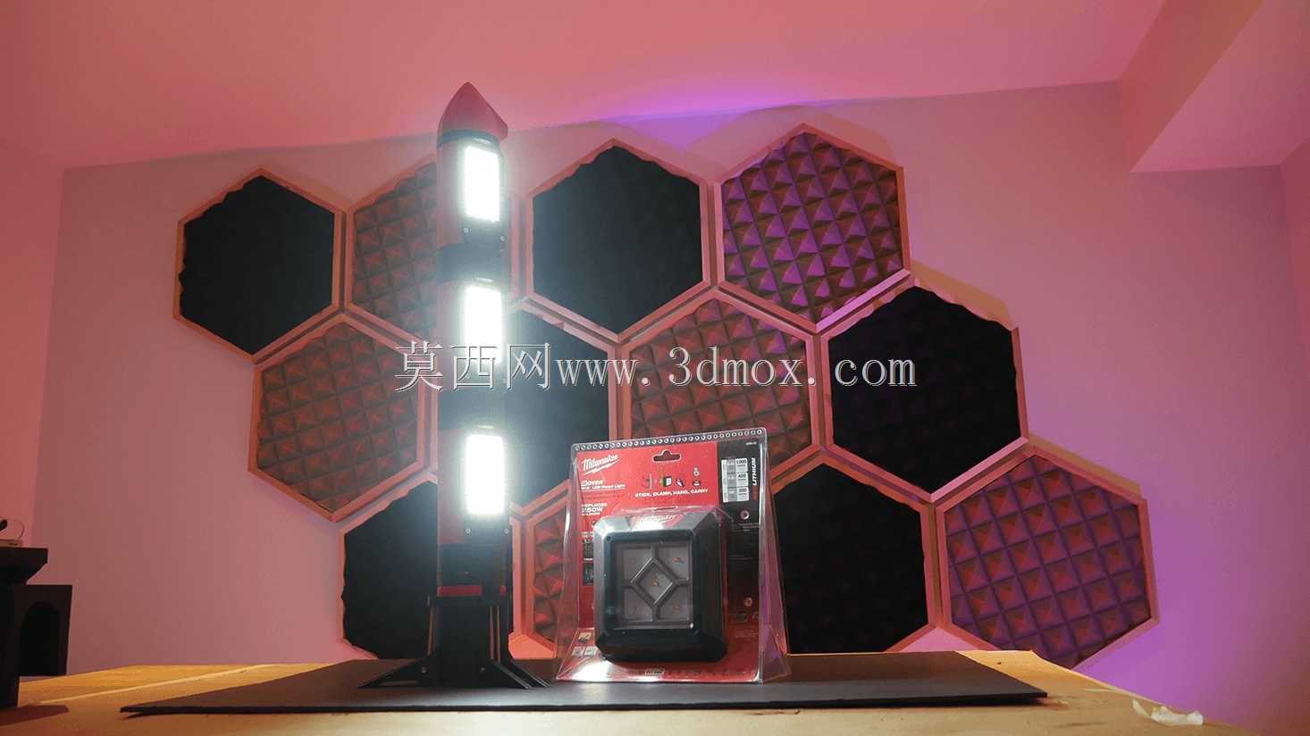 密尔沃基M12电池模块化LED工作灯系统