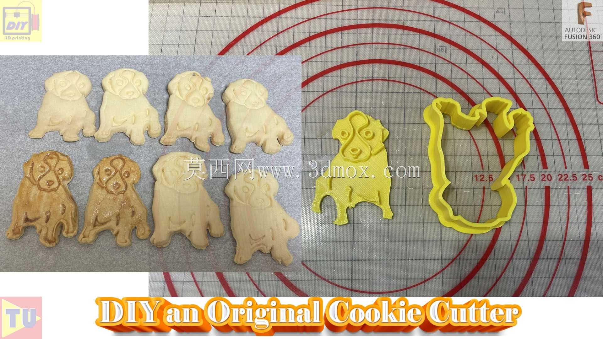 狗宠物饼干切割器