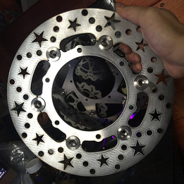 KTM制动盘240mm supermoto后轮新星
