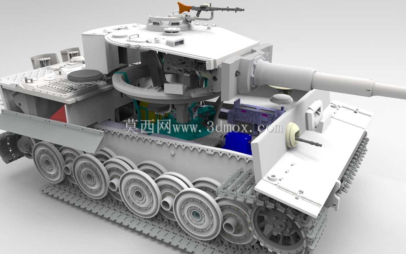 第六装甲虎E solidworks步