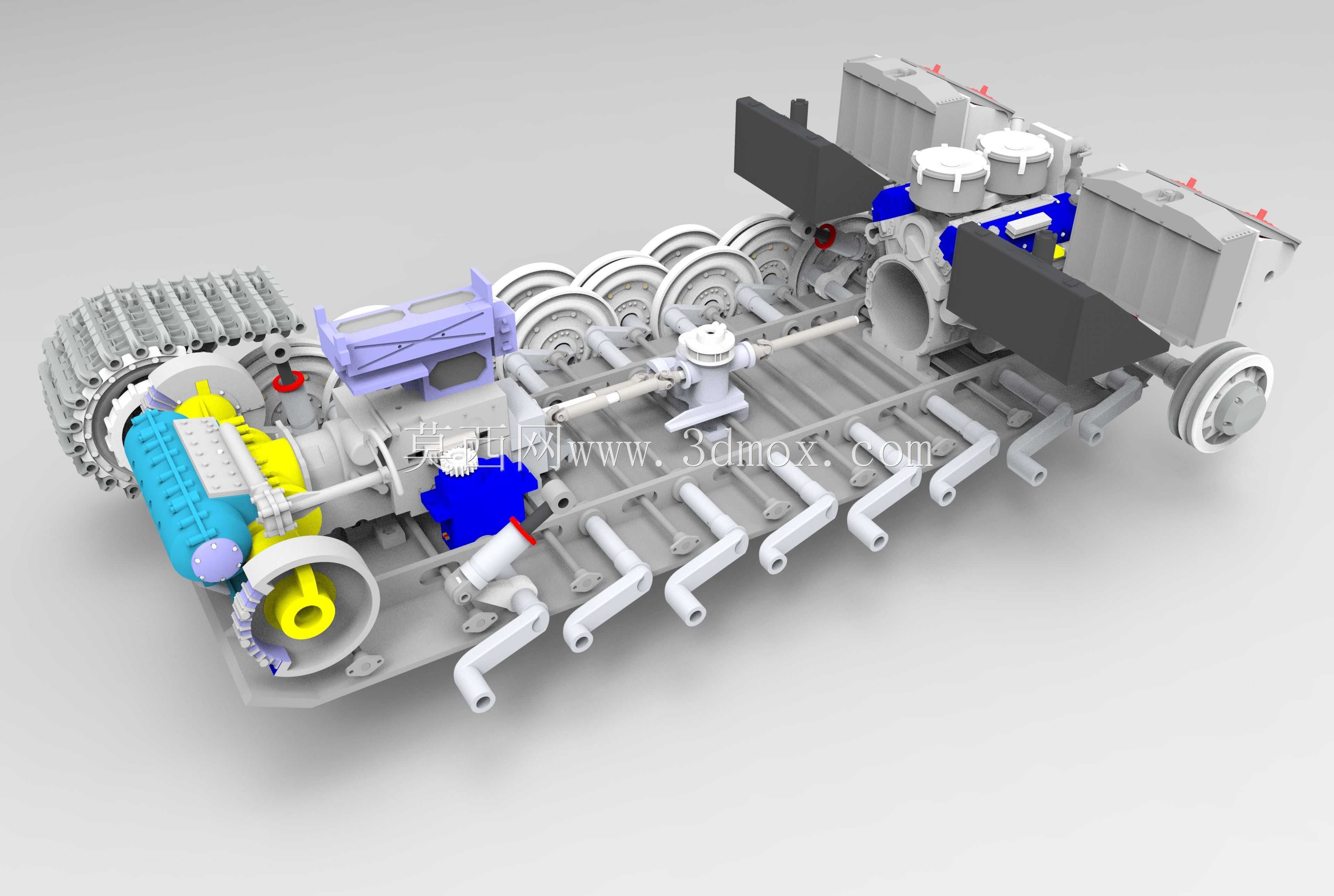 第六装甲虎E solidworks步