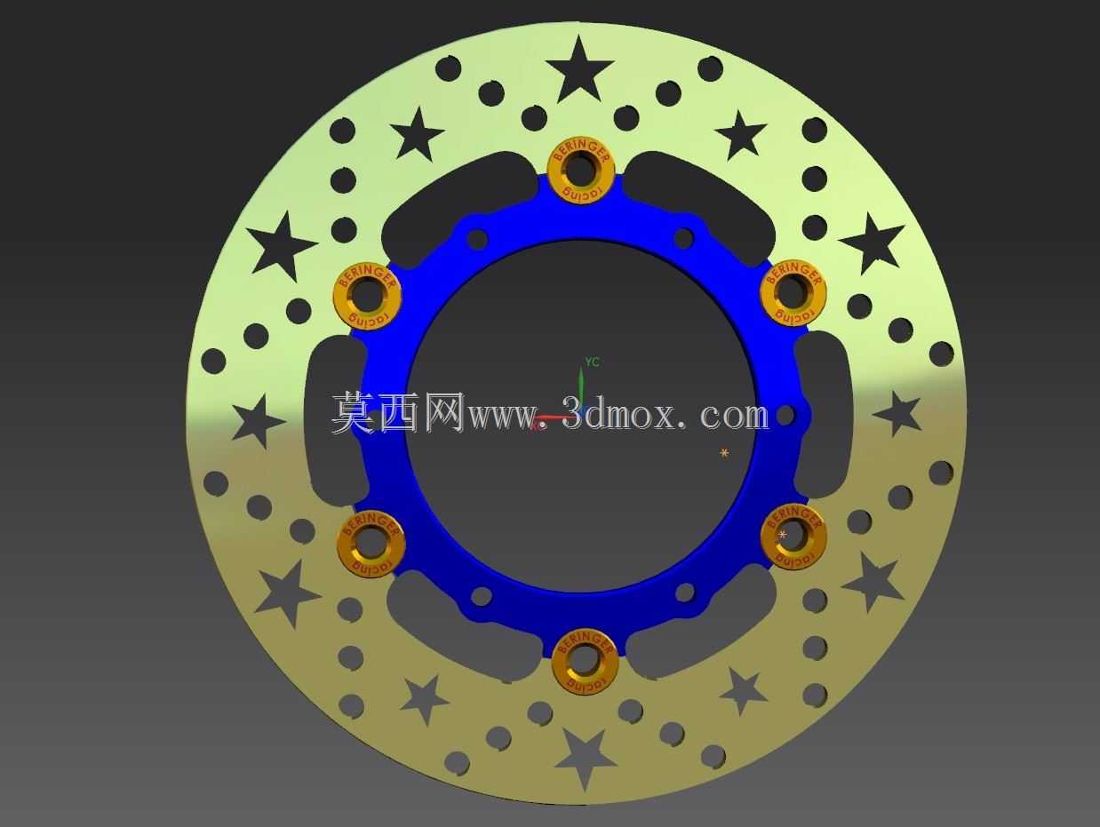 KTM制动盘240mm supermoto后轮新星