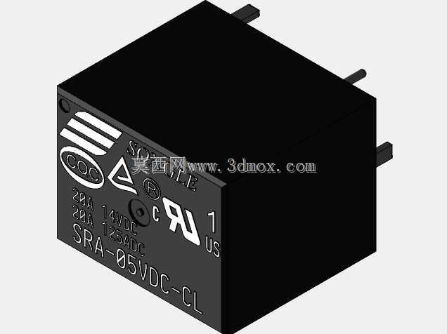中继songle SRA系列继电器 12.4x16x14。2毫米