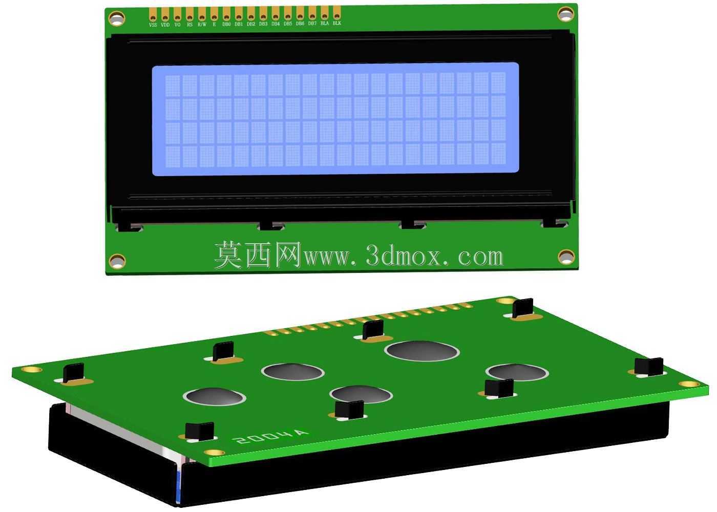 Arduino代码LCD 20x4 I2C字符显示模块宽视角