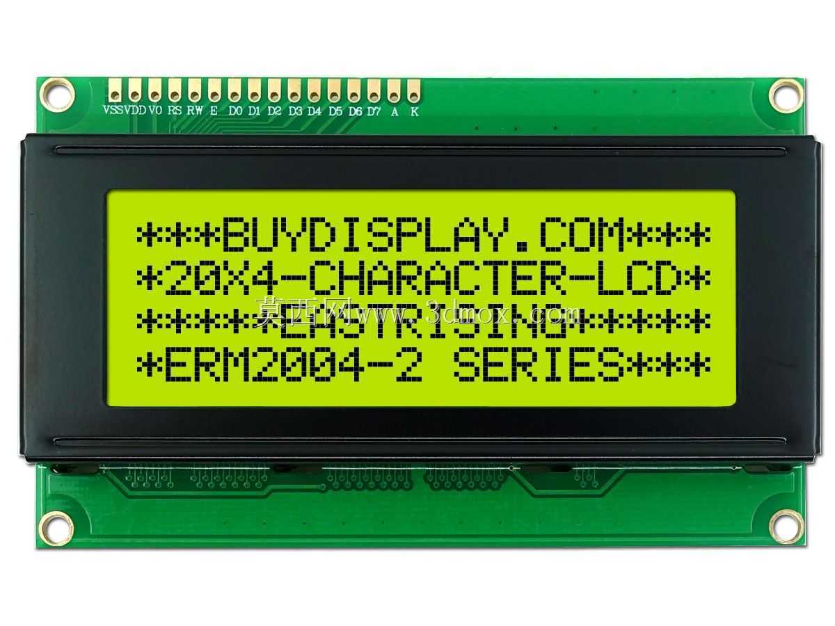 Arduino代码LCD 20x4 I2C字符显示模块宽视角
