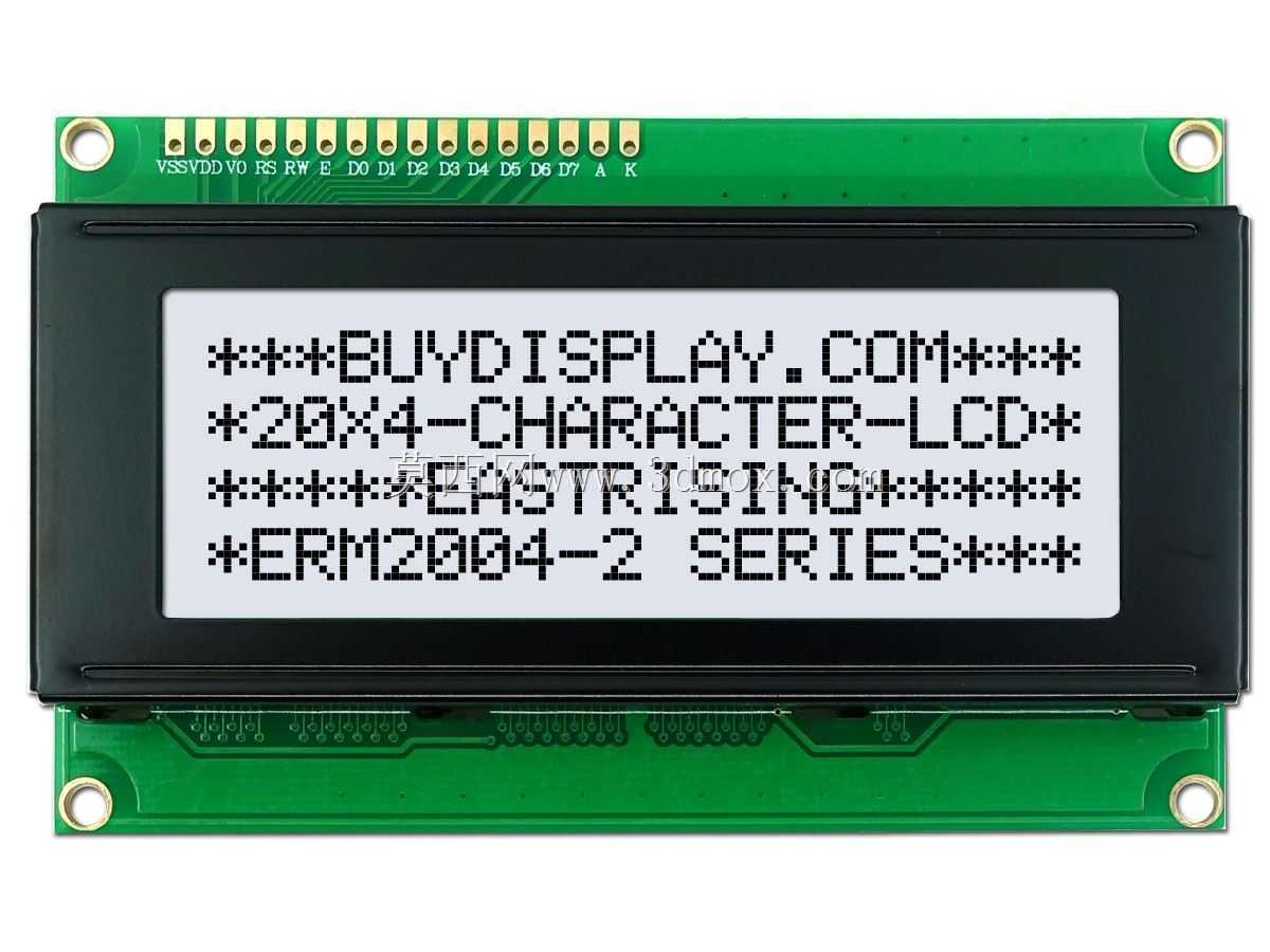 Arduino代码LCD 20x4 I2C字符显示模块宽视角