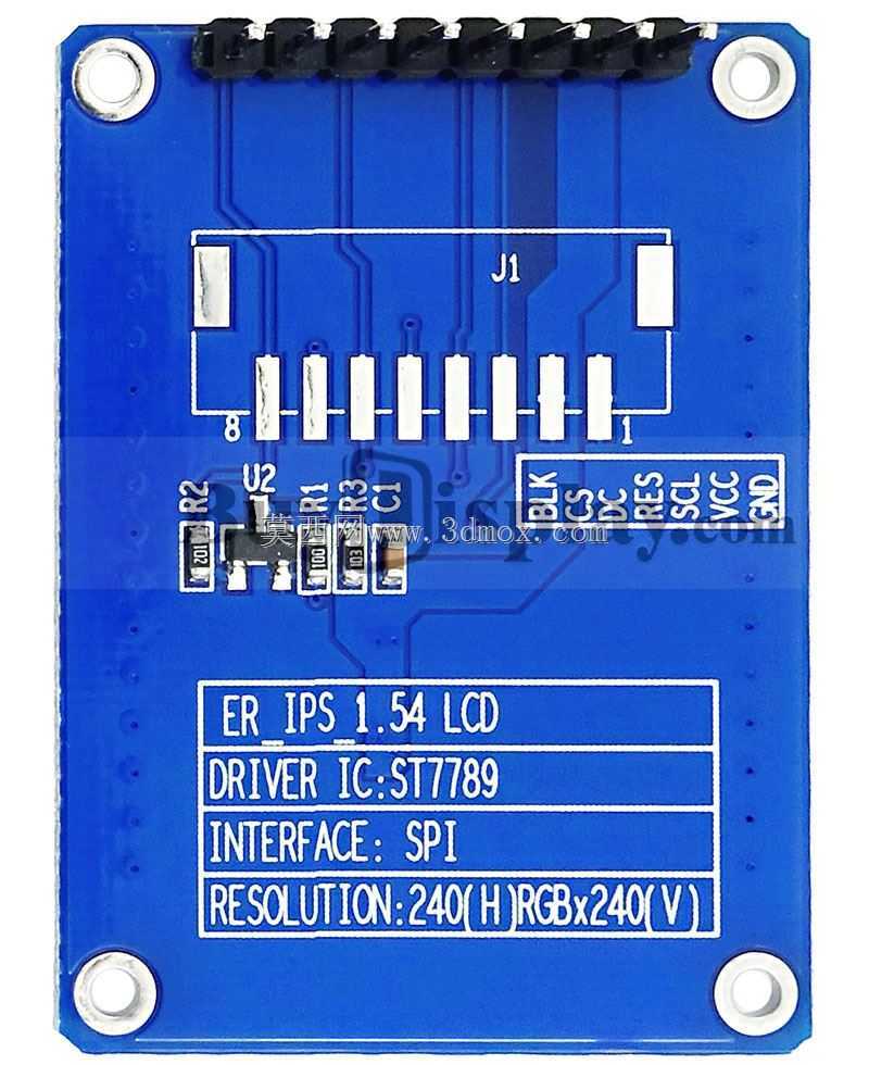 1.54Ӣ��TFT IPS LCD��ʾģ��240x240 SPI������Arduino Raspberry Pi
