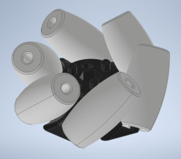 3DP Mecanum v4