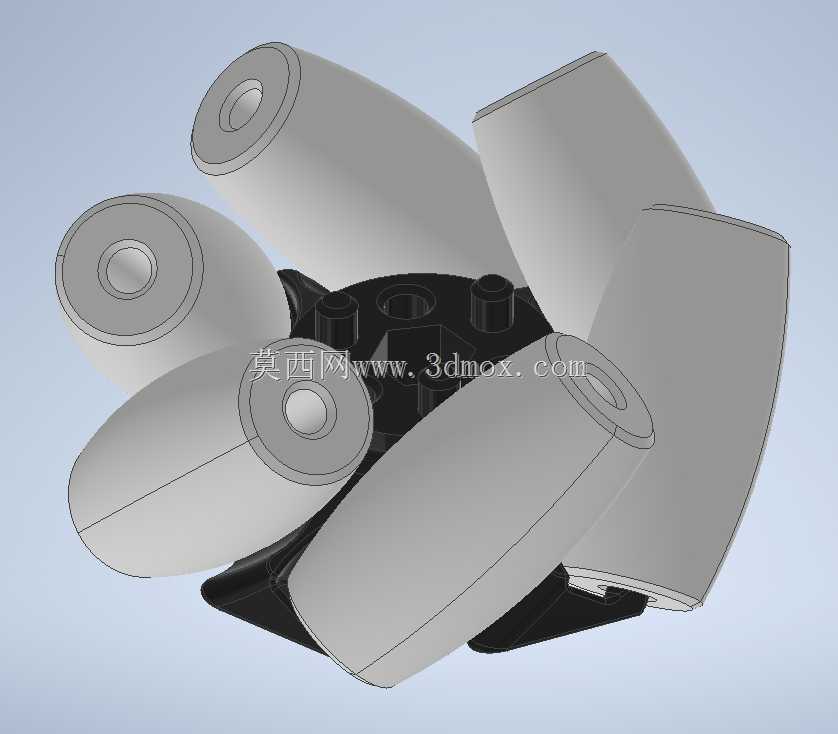 3DP Mecanum v4