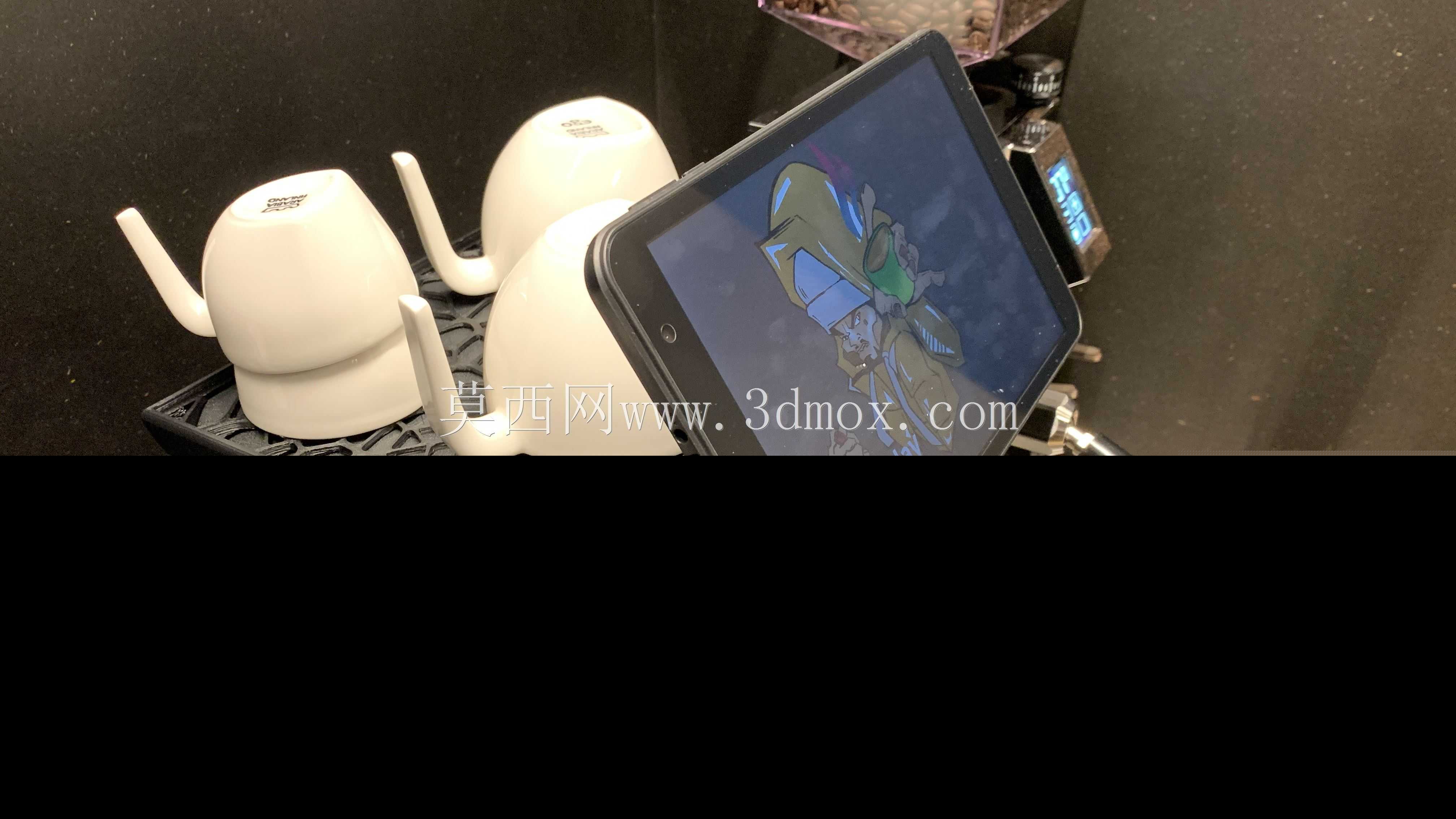 DE1Pro 1.4的3D打印杯形导轨