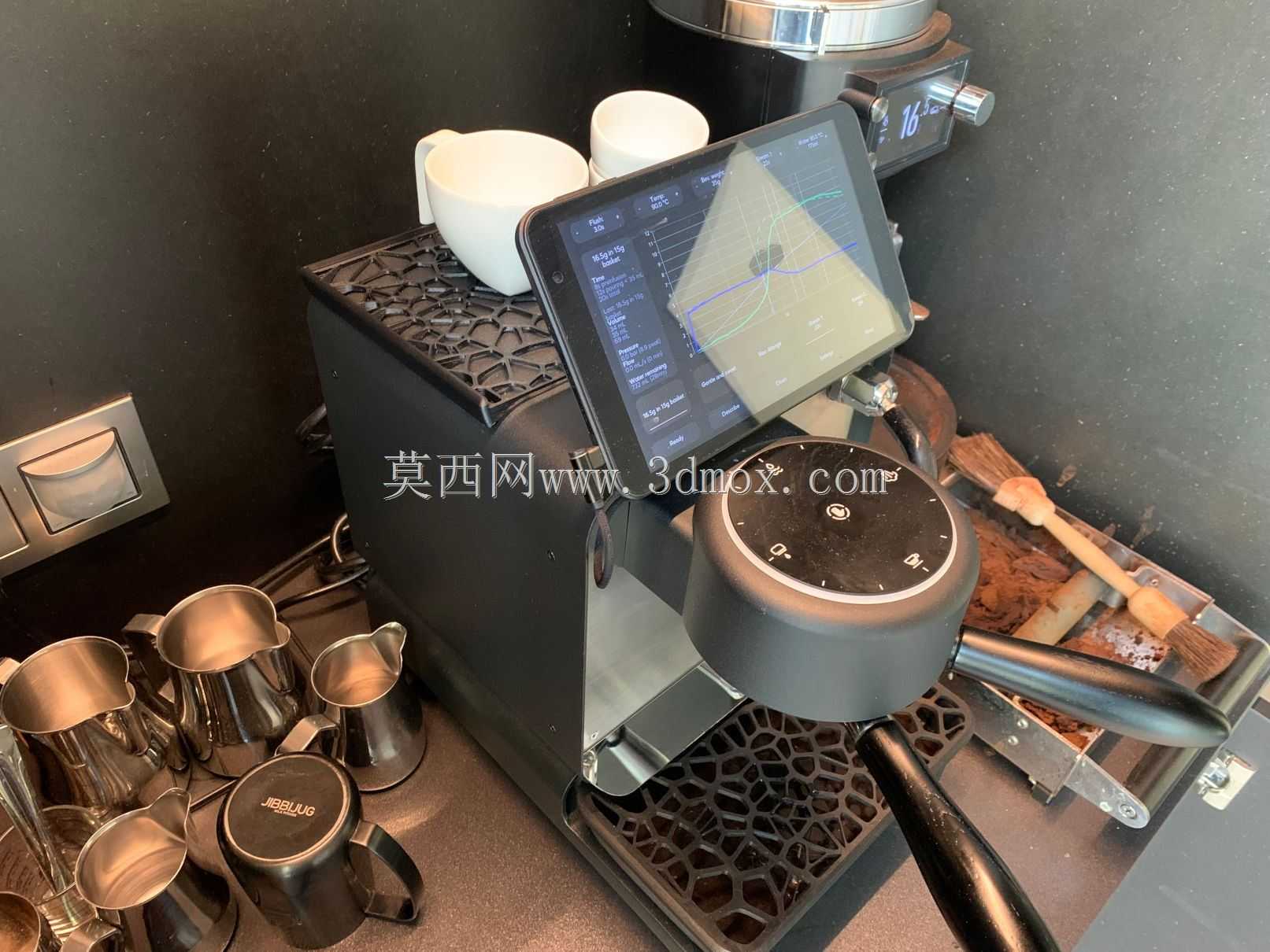 DE1Pro 1.4的3D打印杯形导轨