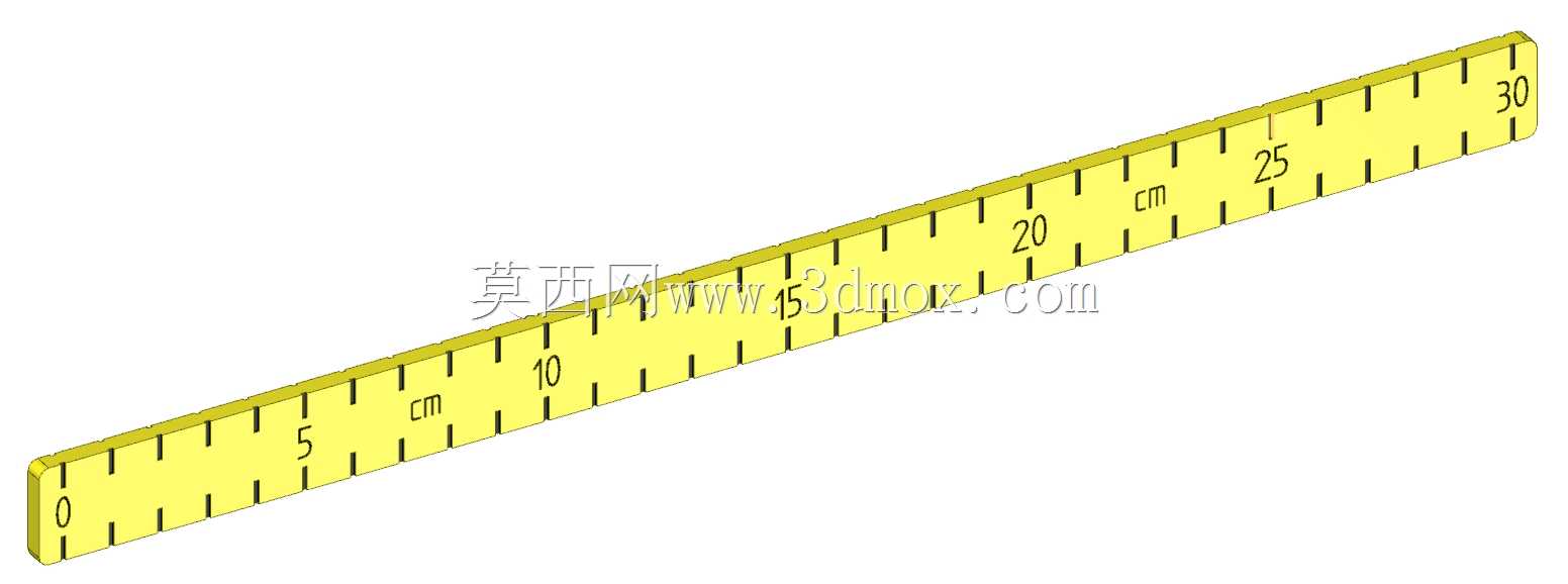 标尺30cm刻度参考