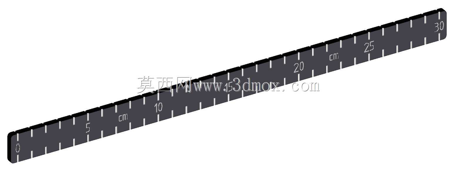 标尺30cm刻度参考