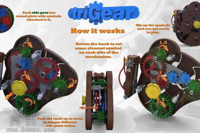 triGear-拼图游戏玩具
