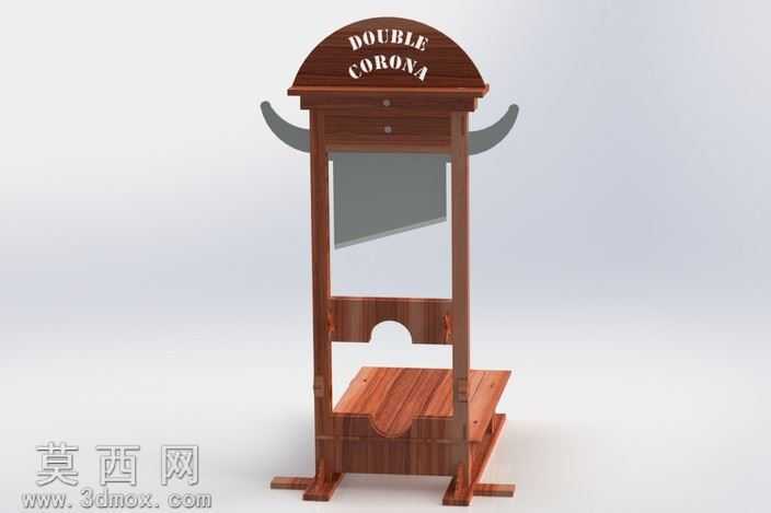 断头台、雪茄刀、钣金件装饰、metalcraftdesign