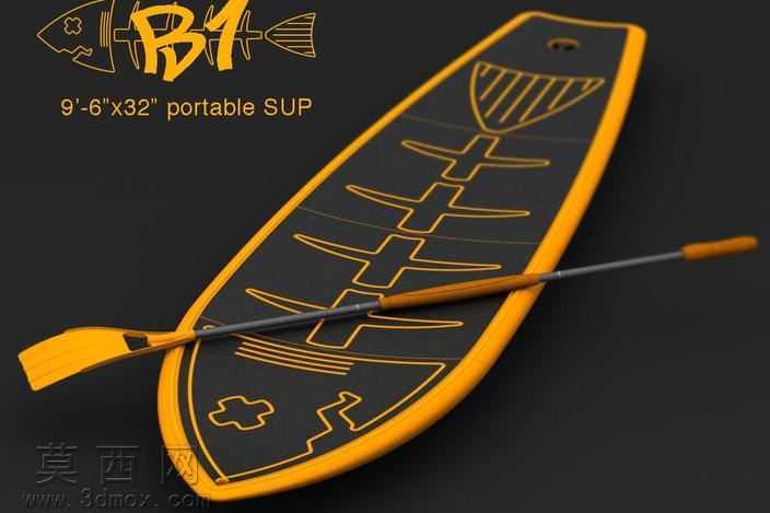 B19'-6"x32"便携式SUP