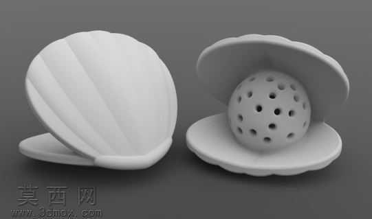 珍珠壳陶瓷灯