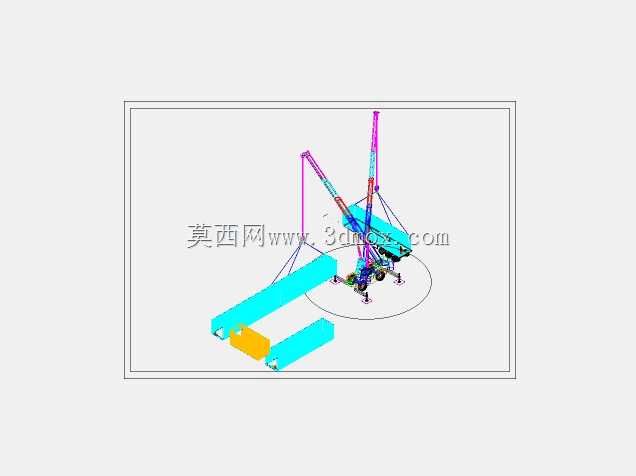 多视图起重机布置