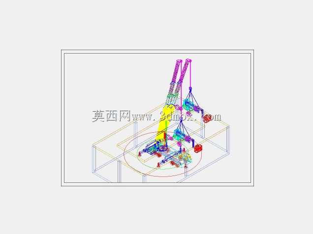 多视图起重机布置