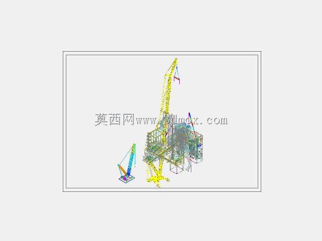多视图起重机布置
