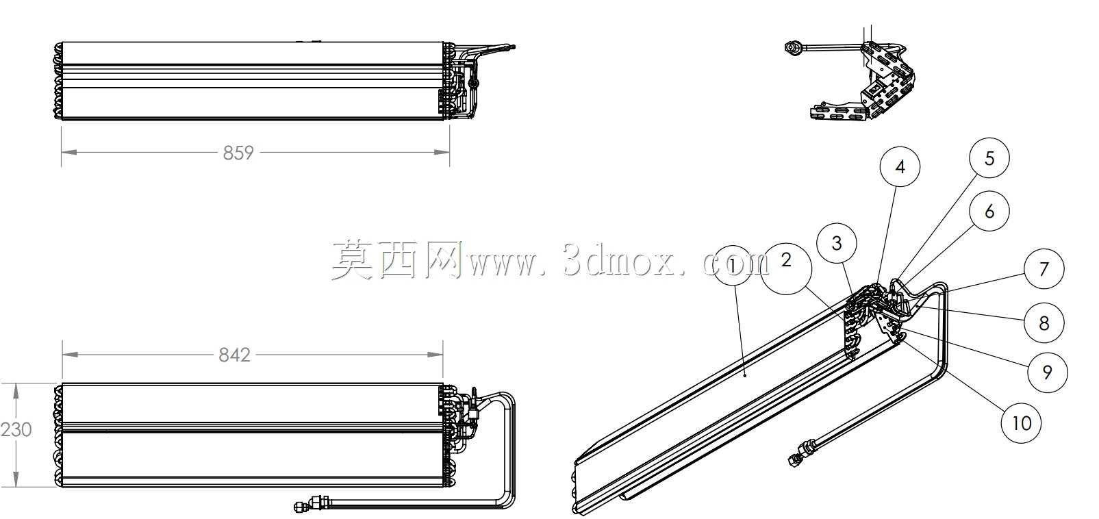 18k蒸发器总成