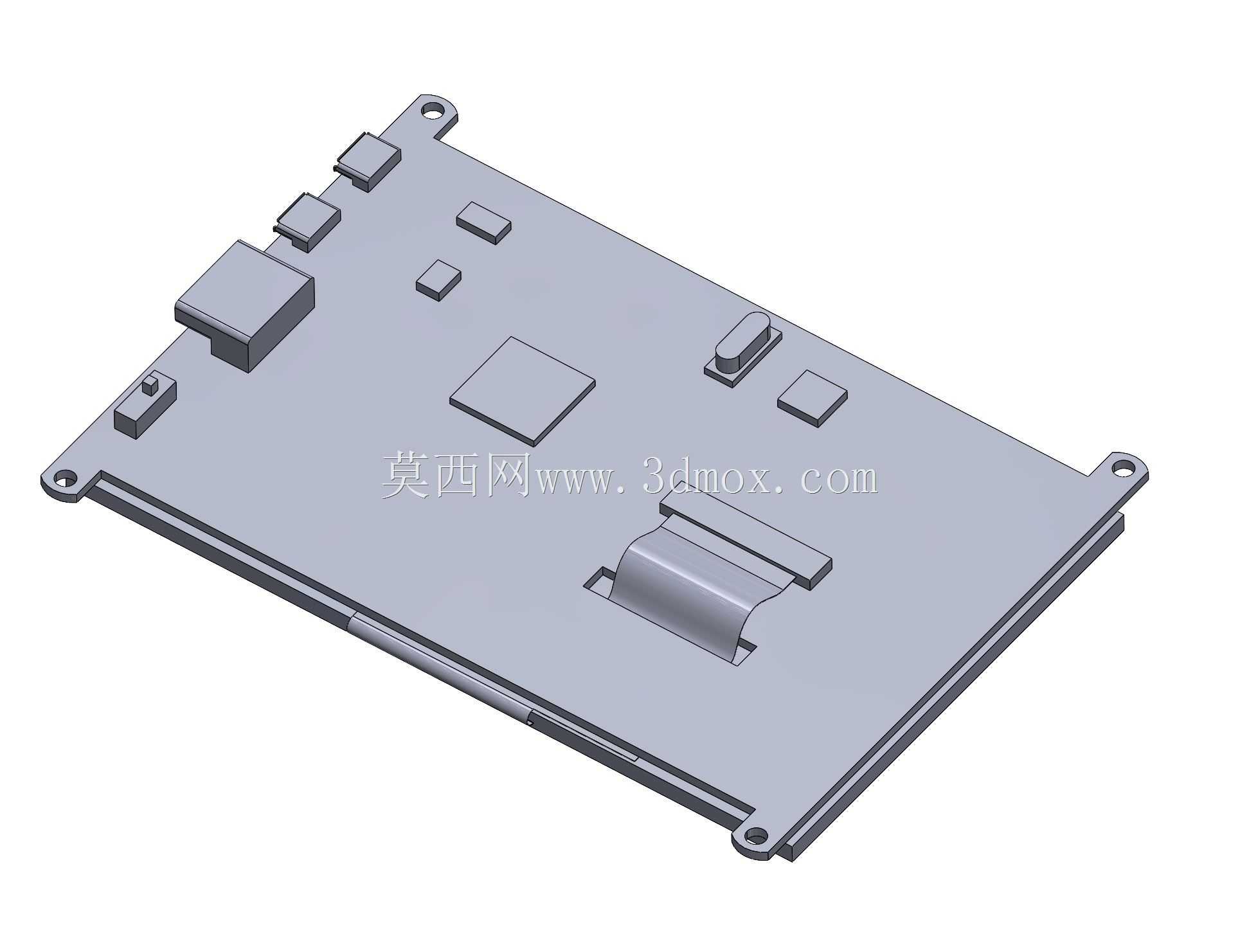 5英寸电阻式触摸屏LCD(B),800×480,HDMI,低功耗