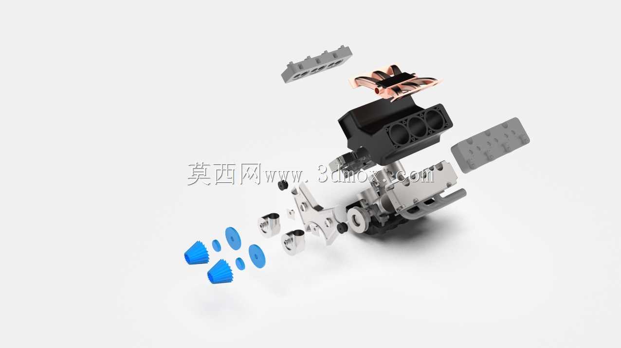 高级V6发动机