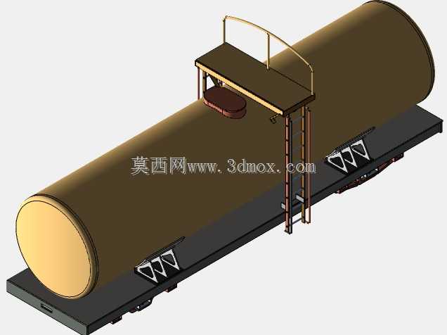 南非铁路总布置图中的油轮模型