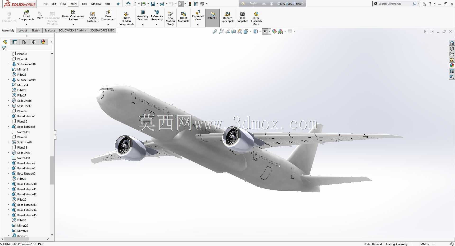 ����777-300�ͻ�ģ��