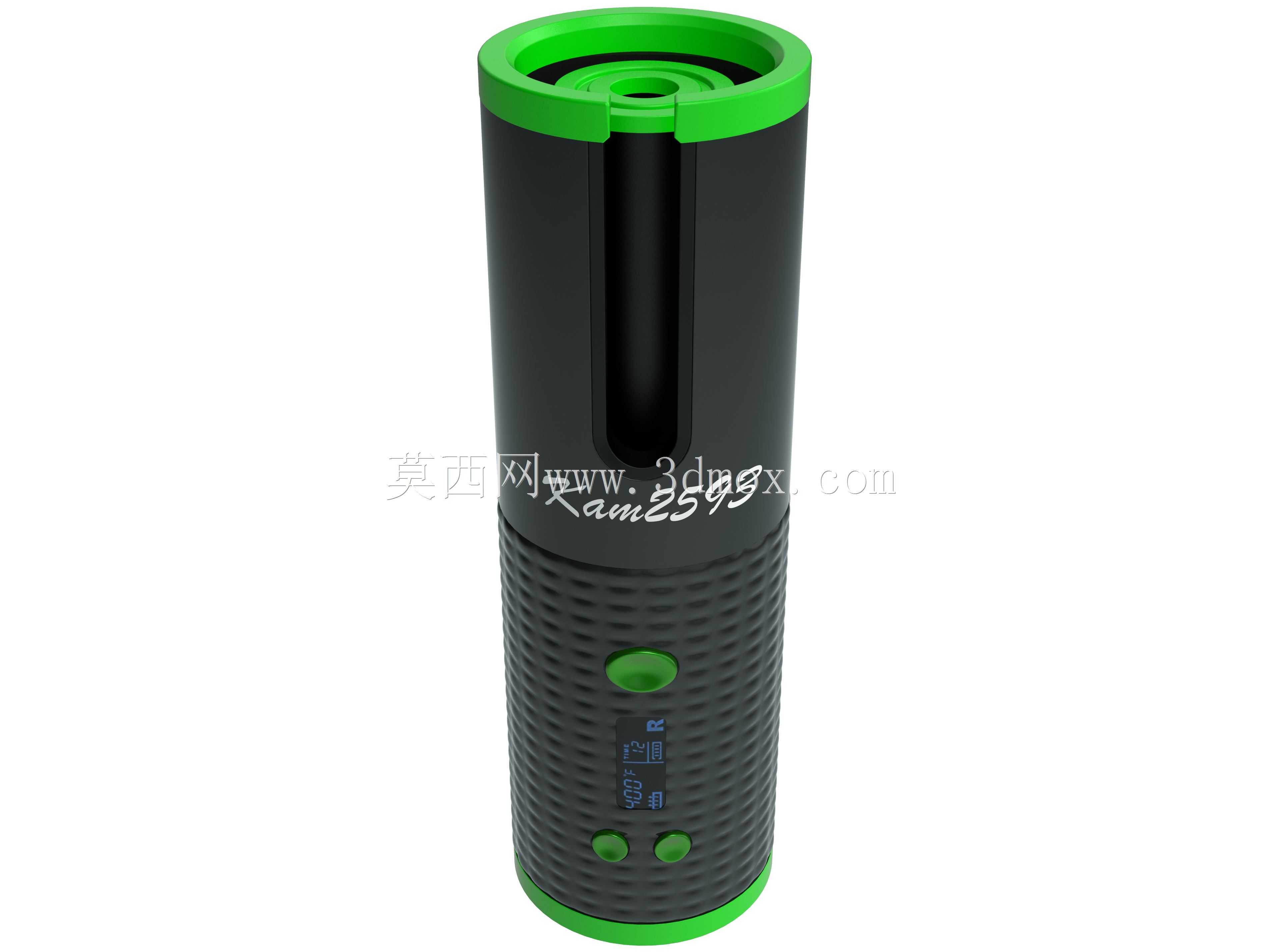 无绳自动卷发器