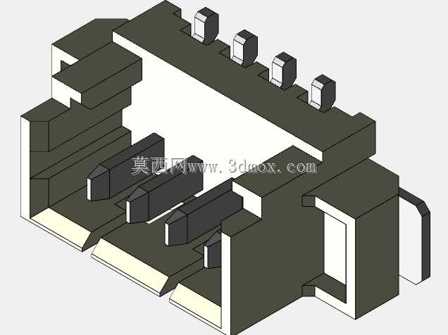 Molex Picobalde连接器(1.25 mm),垂直