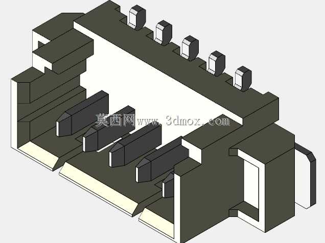 Molex Picobalde连接器(1.25 mm),垂直