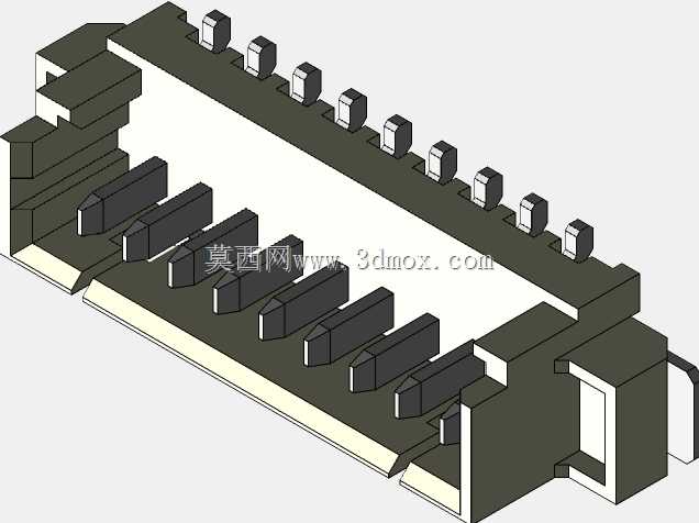 Molex Picobalde连接器(1.25 mm),垂直