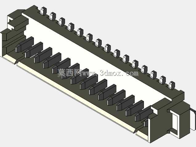 Molex Picobalde连接器(1.25 mm),垂直