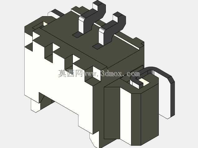 莫仕苦扁电极连接器(1.25毫米),直角