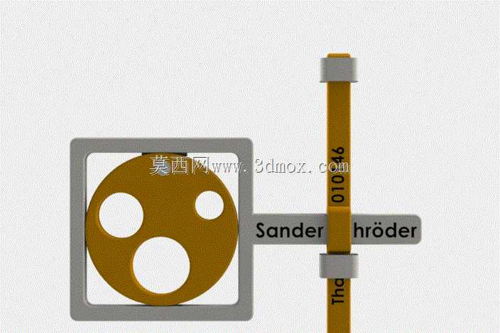 两个从动件的凸轮(SolidWorks 2015)