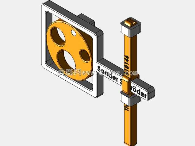 两个从动件的凸轮(SolidWorks 2015)