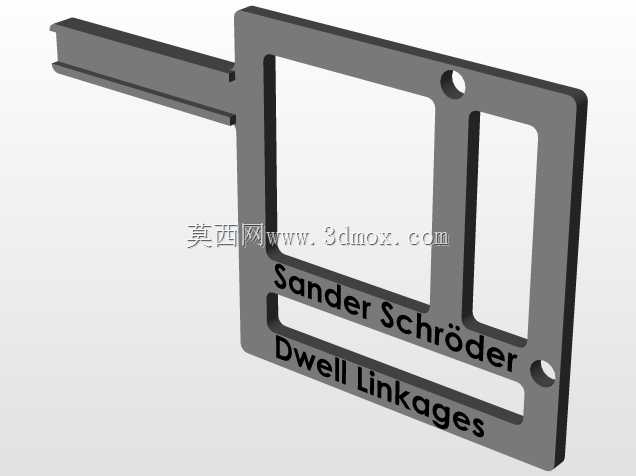 4个驻留滑块连杆-2个GIF(SolidWorks 2015)
