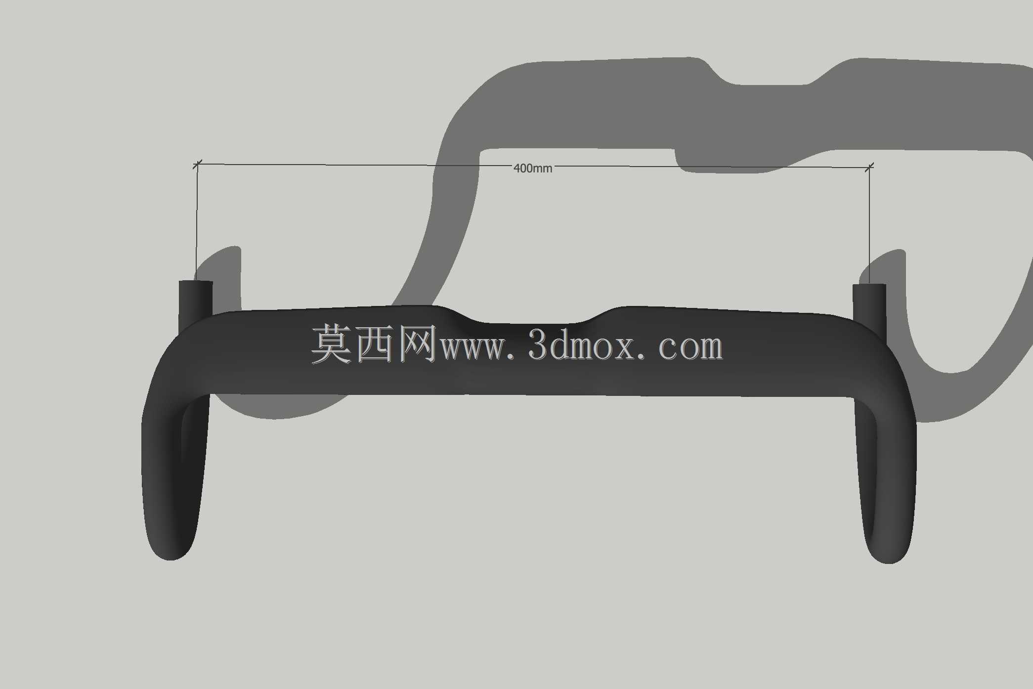 喇叭型航空道路把手