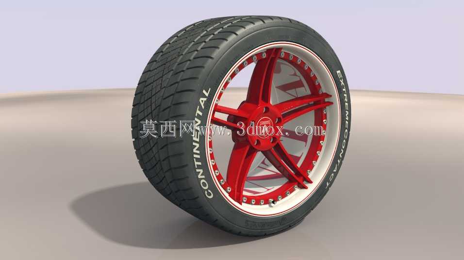 Asanti A1车轮,配备Conti ExtremeContact轮胎
