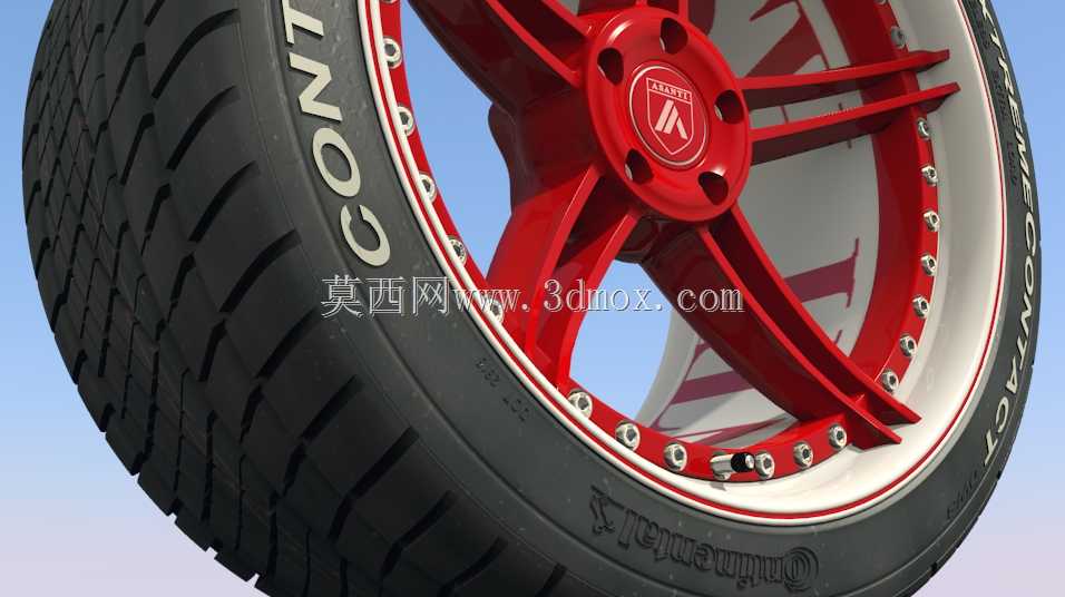 Asanti A1车轮,配备Conti ExtremeContact轮胎