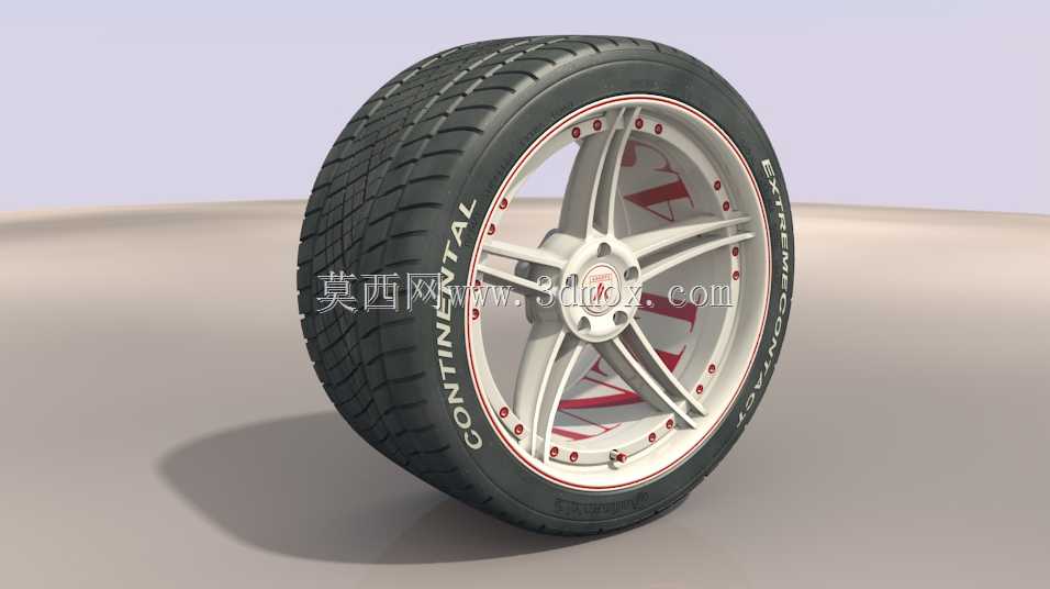 Asanti A1车轮,配备Conti ExtremeContact轮胎