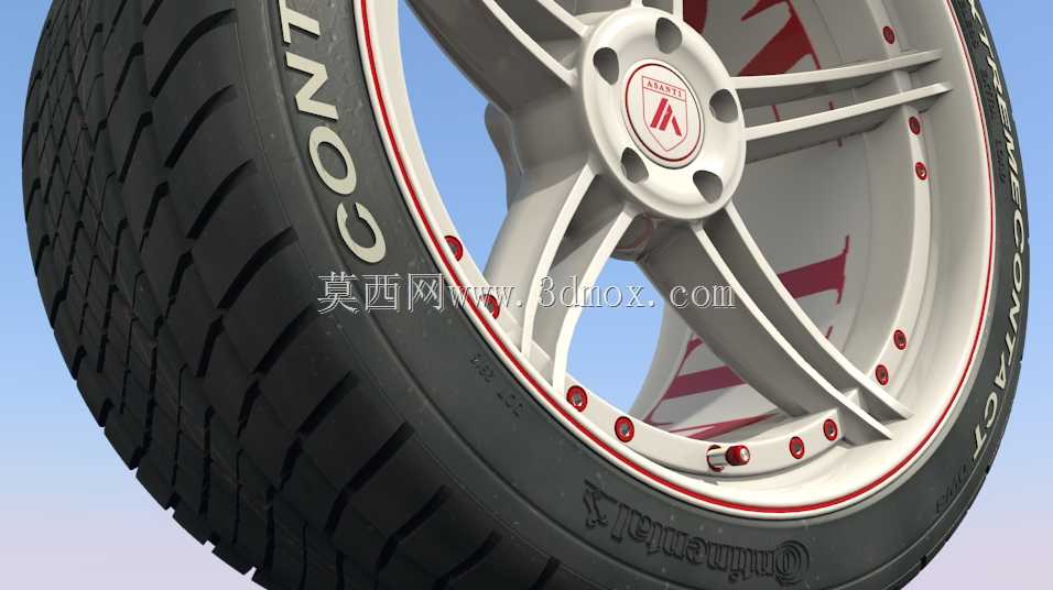 Asanti A1车轮,配备Conti ExtremeContact轮胎