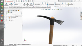 Picota en Solidworks(鹤嘴锄)