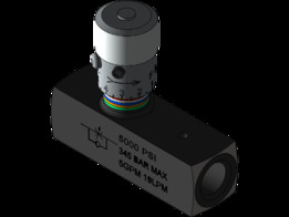 V��lvula de controle de fluxo-Parker